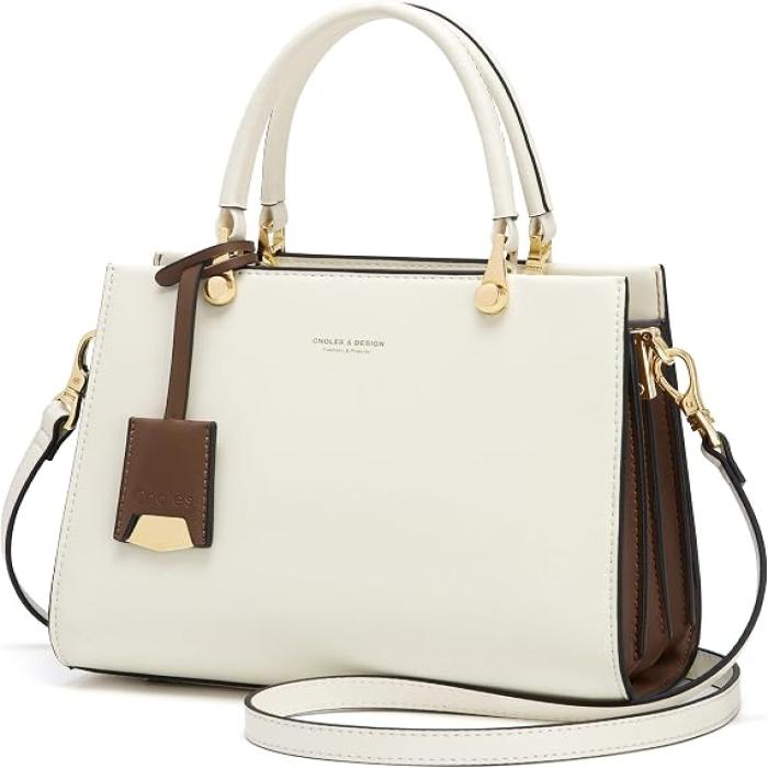 Cnoles Handbags for Women Fashion Leather Tote Shoulder Bags Satchel Purse
